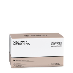 FARMACIA GRANDES PLAYAS  CISTINA Y METIONINA 120 CÁPSULAS